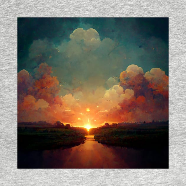 A beautiful sunset - best selling by bayamba